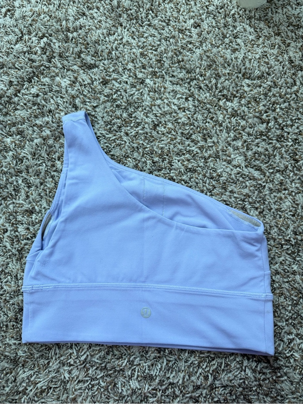lululemon athletica Lavender One-Shoulder Sports Bra Top